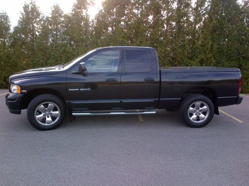 2004 dodge ram 1500 laramie quad cab black