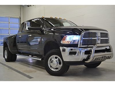 11 ram 3500 mega cab laramie 43k fully loaded dually financing leather nav 4x4