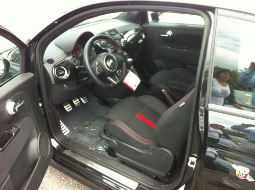 2013 fiat 500 abarth turbo hatchback new-no reserve