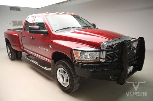 2006 drw laramie quad 4x4 leather heated cummins diesel we finance 82k miles