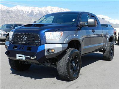 Double cab sr5 trd off road 4x4 5.7 v8 custom lift wheels tires bumpers