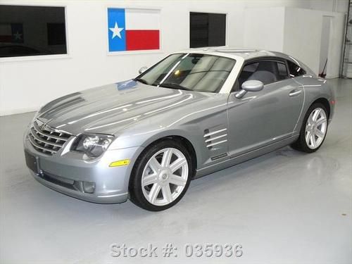 2005 chrysler crossfire ltd auto heated leather 43k mi texas direct auto