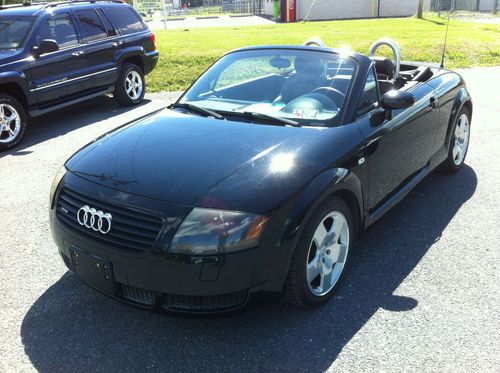 2001 audi tt quattro awd convertible 225 hp 6 speed bose sound system