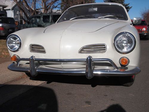 Rare excellent original condition 1963  karmann ghia