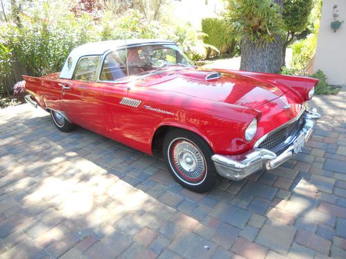 Ford  tbird 1957 calif. car