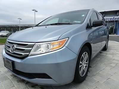 2011 odyssey exl power sunroof xm radio heated leather seats ipod mp3 bluetooth