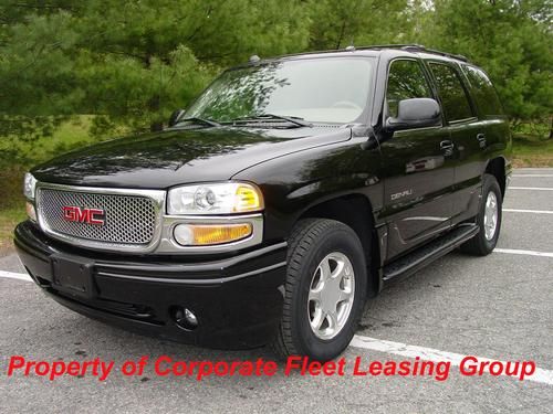 04 yukon denali awd new tires moonroof navigation dvd fully inspected