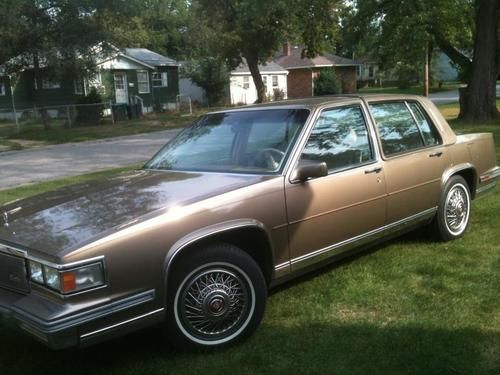 1986 cadillac deville touring sedan 4-door 4.1l