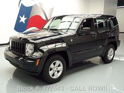 2010 jeep liberty sport 4x4 auto leather alloys 48k mi texas direct auto