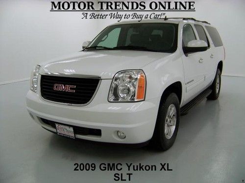 Xl slt navigation dvd rearcam sunroof leather htd seats 2009 gmc yukon 57k