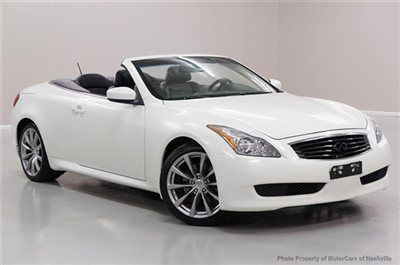 7-days *no reserve* '10 g37 convertible nav xenon 19" warranty best deal