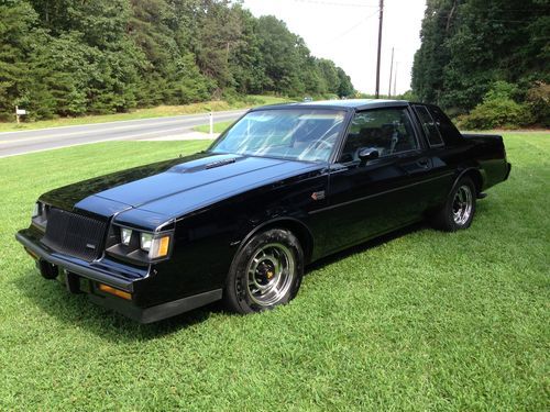 1987 buick regal grand national coupe 2-door 3.8l