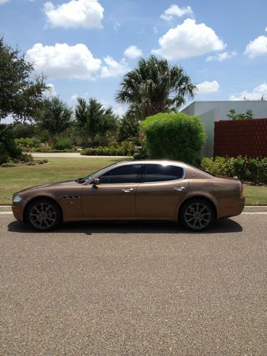 No reserve 2005 maserati quattroporte base sedan 4-door 4.2l