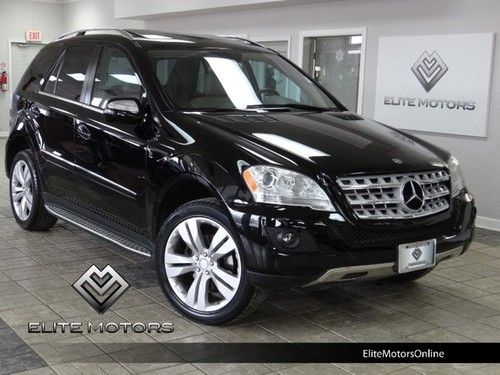 2009 mercedes benz ml350 4matic navigation htd sts run boards 1~own