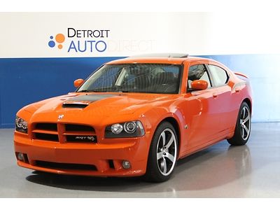 2009 dodge charger srt-8 super bee - orange