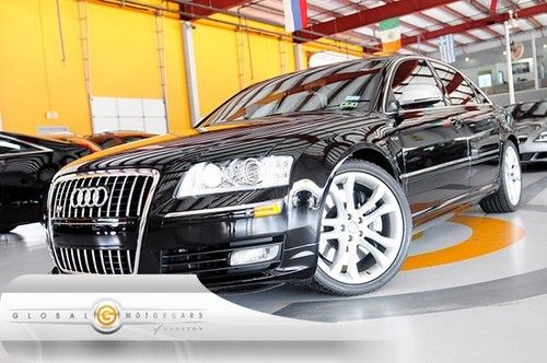 08 audi s8 premium quattro awd 29k bose nav pdc cam keyless 20s moonroof shades