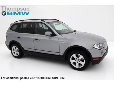 2007 bmw x3 3.0si premium &amp; cold weather package heated steering wheel etc.