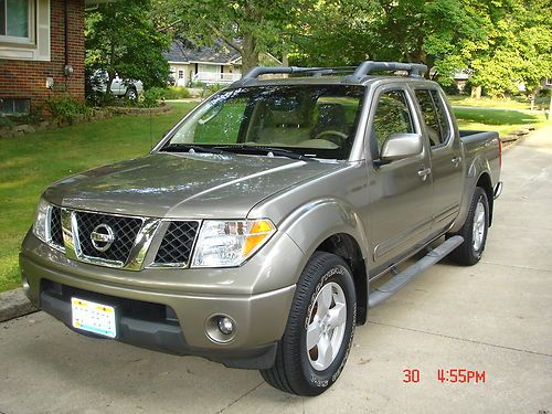 2005 nisson frontier le pickup cc 4x4