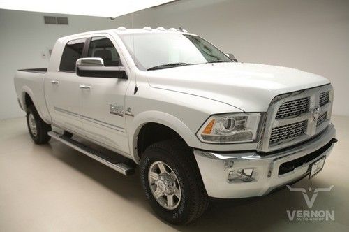 2013 laramie mega 4x4 navigation sunroof leather heated uconnect cummins diesel