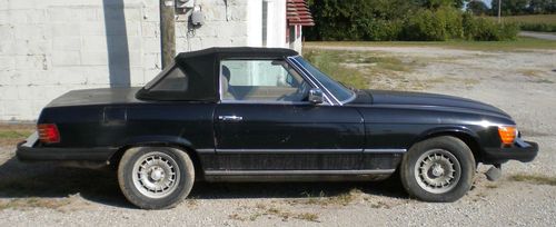 1983 mercedes benz 380sl convertible 2 door coupe