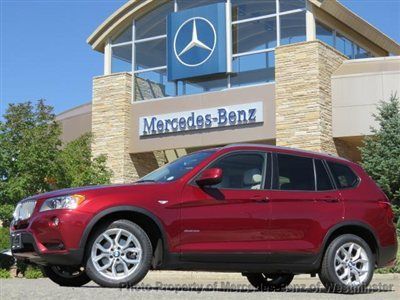 2011 bmw x3 awd suv / 1 owner / 25k miles / navigation / cold weather pkg