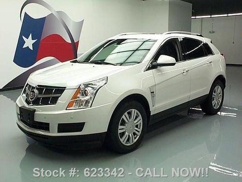 2010 cadillac srx luxury pano sunroof nav rear cam 33k texas direct auto