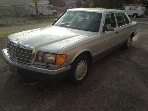 1989 mercedes-benz 420sel base sedan 4-door 4.2l