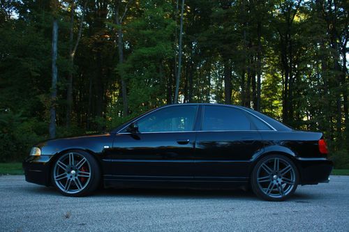 Audi s4 quattro 2000 black on black apr stage ii+ low miles