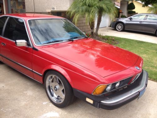 1985 bmw 635csi base coupe 2-door 3.5l