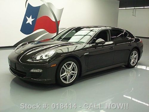 2011 porsche panamera sunroof nav heated leather 16k mi texas direct auto