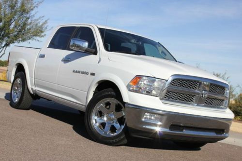 2011 ram 1500 quad cab 4x4 leather nav loaded perfect!