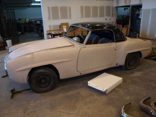 Mercedes 190 sl 1958, good car to restore