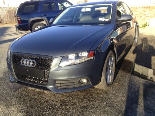 Audi : a4 2.0 turbo quattro awd  salvage repairable reduced!!!