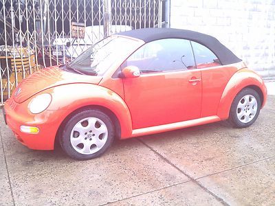 Salvage flood no reserve rebuildable convertible cabrio beetle