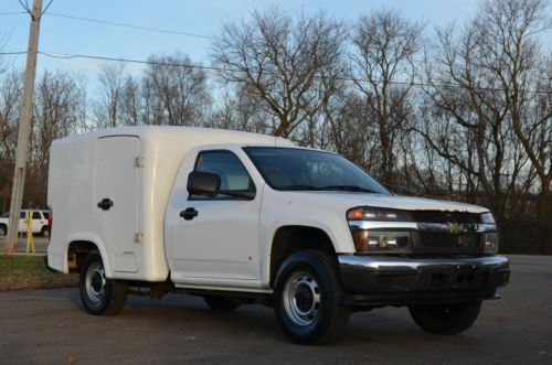 2007 chevrolet colorado 4x4 fiber glass walk in box