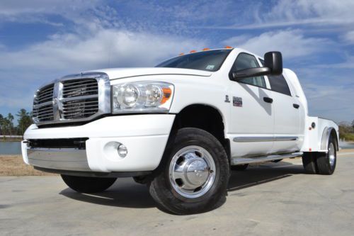 2007 dodge ram 3500 mega cab laramie 4x4 5.9l diesel hauler bed