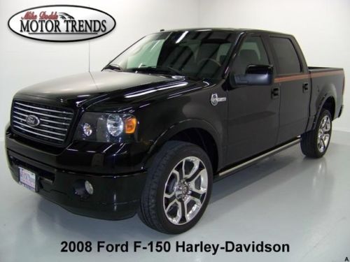 2008 ford f-150 awd harley davidson navigation two tone leather 22s 24k