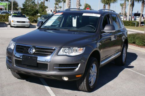 2009 touareg v6 4x4 certified low miles clean warranty leather heated seats