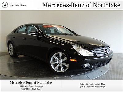 Cls550 4dr coupe 5.5l cls-class low miles automatic gasoline 5.5l dohc smpi 32-v