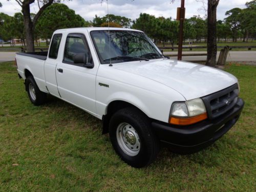 Florida 00 ranger extnd cab pick up truck clean carfax 3.0 v6 5-spd no reserve