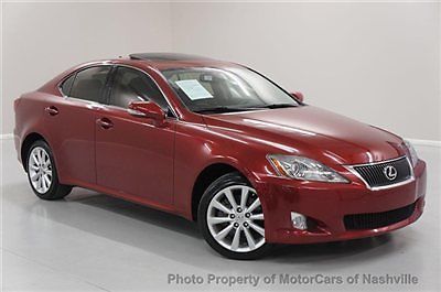 7-days *no reserve* &#039;10 is250 awd auto carfax 1-owner warranty off lease