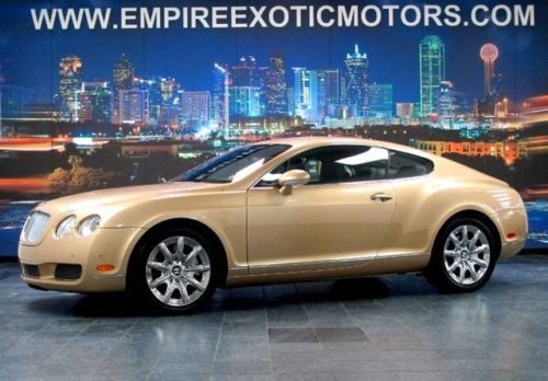 2005 bentley gt chocolate interior! navi! heated seats! financing available!!