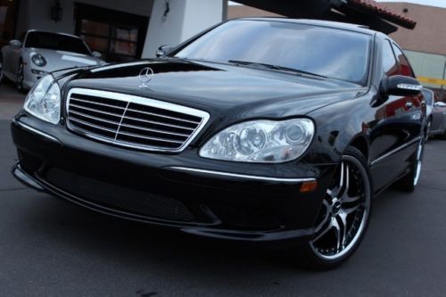 2006 mercedes s500 sport pkg. nav. keyless. loaded. 20 in wheels. clean carfax.