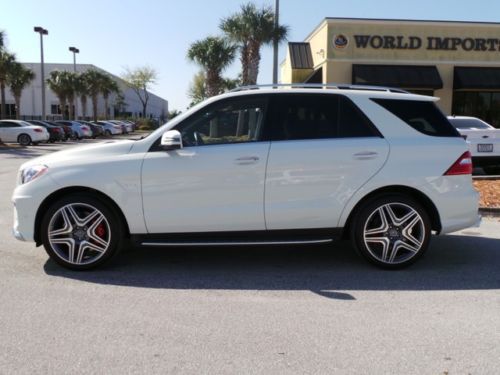 Certified 2013 mercedes-benz ml63 amg awd - 9,682 miles - msrp $110,365.00