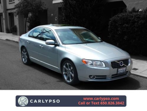 2011 volvo s80 t6 - awd, one owner, clean carfax, warranty, 24k miles