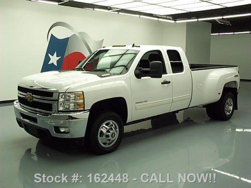 2011 chevy silverado 3500 lt ext cab 4x4 diesel dually texas direct auto