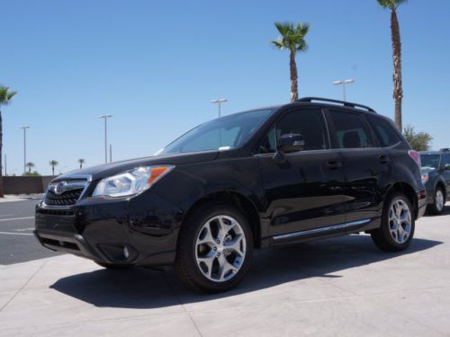 New 2015 forester touring awd leather seats bluetooth push button start 18 wheel