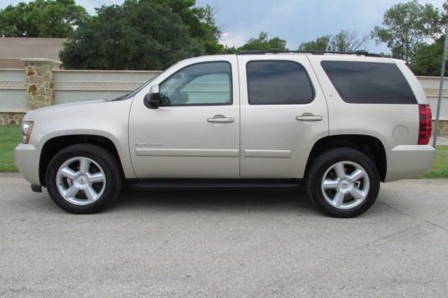 Tahoe lt leather wood trim 20 inch factory wheels 3rd row seat best price