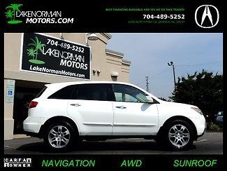 2007 white touring*tech pkg*nav*roof*awd!!!