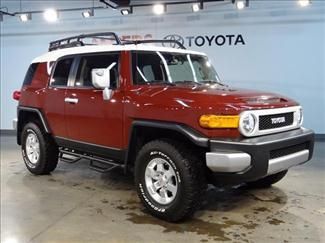 2011 toyota fj cruiser trd package alloy wheels low miles all terrain certified